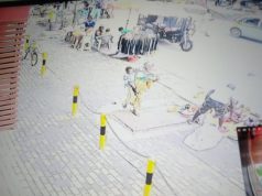 PHOTOS; CCTV captures woman stealing baby at Takoradi