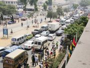 Accra; Easter traffic begins